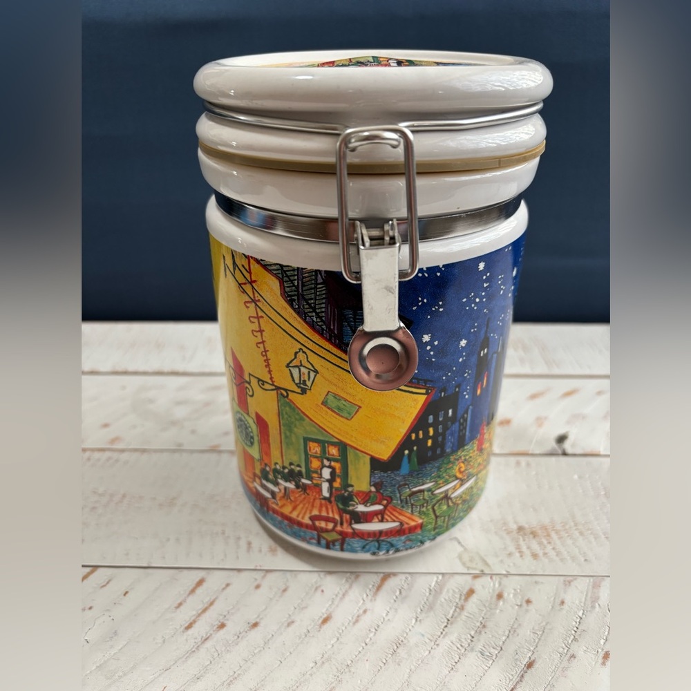 Vintage Starbucks Chaleur Ceramic Storage Jar canister